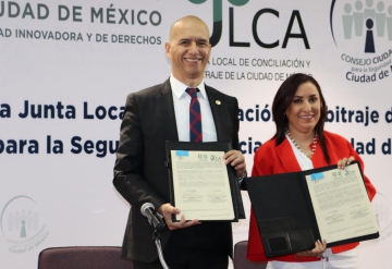 RENUEVAN CONVENIO DE COLABORACIÓN LA JLCA Y EL CONSEJO CIUDADANO PARA LA SEGURIDAD Y JUSTICIA