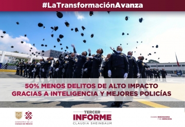 We acknowledge our advances in terms of safety in mexico city 