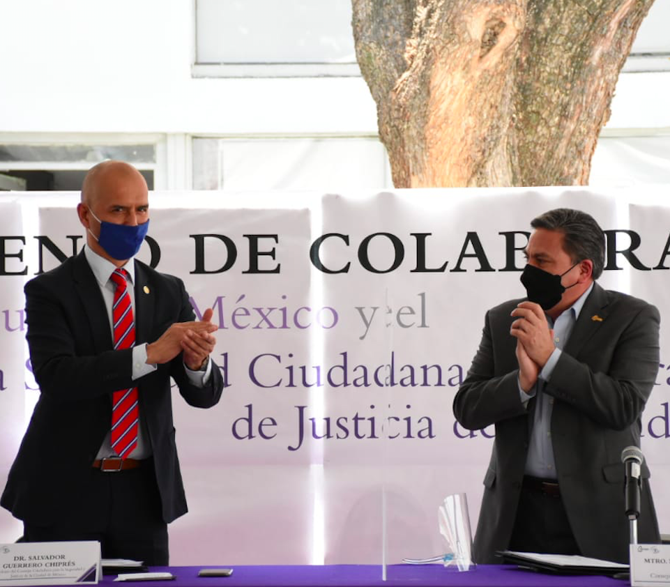 JOINED FORCES WITH IECM TO GUARANTEE VIOLENCE FREE ELECTIONS 